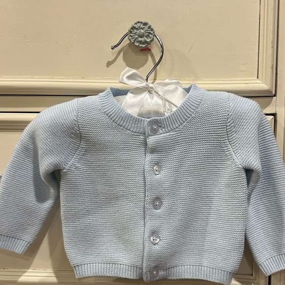 Edgehill Collection Button Front Sweater - Picture 4 of 10